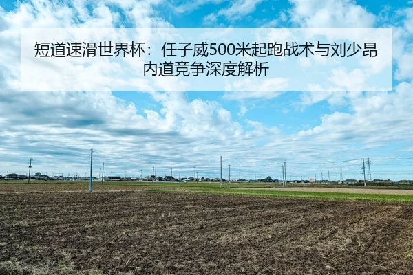 短道速滑世界杯：任子威500米起跑战术与刘少昂内道竞争深度解析